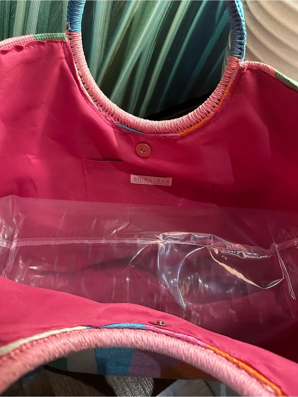SHIRALEAH FIESTA TOTE, MULTI-BEACH BAG/LAUNDRY TOTE